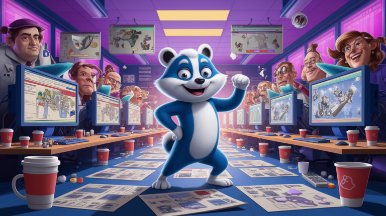 The devs behind Bradley the Badger want it to be the video game industry's satire moment
