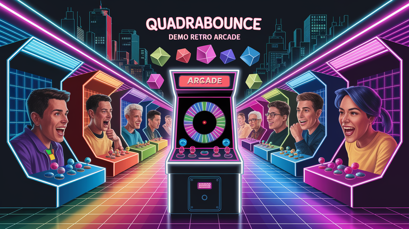QuadraBounce – Demo Retro Arcade [Free] [Action] [Windows] [macOS] [Linux]