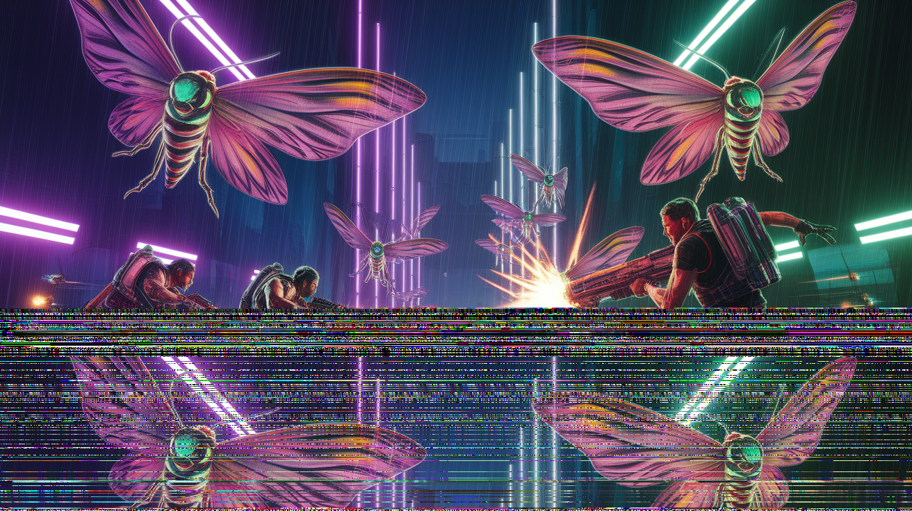 Kill Moths, the game [Free] [Shooter] [Windows] [macOS] [Linux]